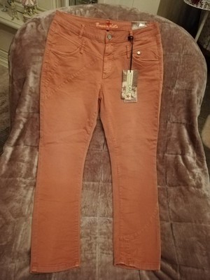 Neue Damen Jeans Buena Vista Florida - C 7/8 SWEAT Farbe 2748 Cranberry Strecht 