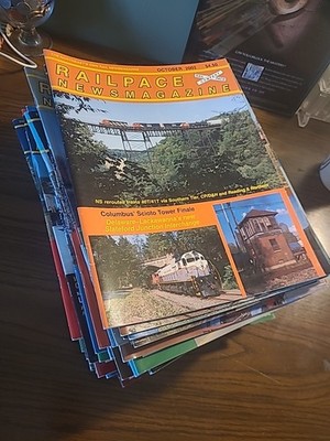 Railpace Magazine Lot 57 Issues From 2002-2015