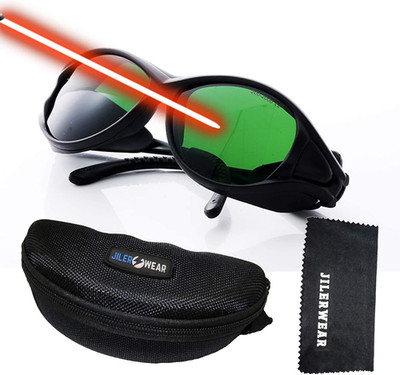 JILERWEAR Professional Laser Safety Glasses for 405Nm, 445Nm, 450Nm, 532Nm, 850N