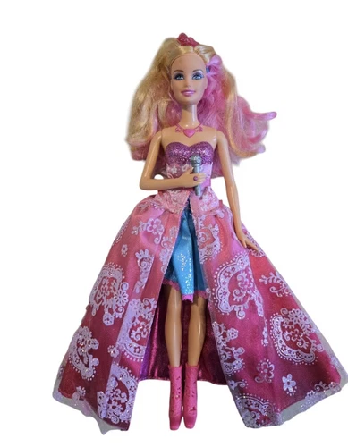 Barbie Princess & The Popstar Tori Doll Transforming Hair, Dress and she sings! - Picture 1 of 3