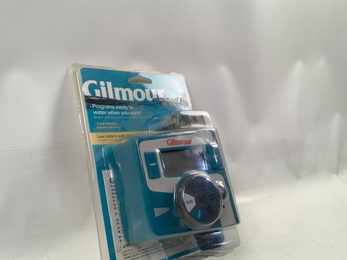 Gilmour Digital Water Timer 7 Day Programmable Faucet Timer Single Hose Easy Set