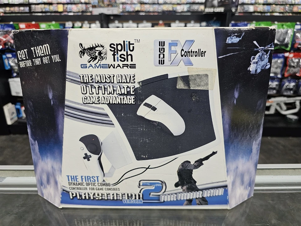 SplitFish Edge FX Controller PS2 PlayStation 2 GameWare NEW in Box - Image 2 of 4