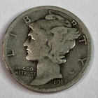 1917 **S**MERCURY HEAD SILVER DIME **NICE COIN!** -