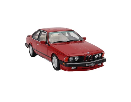 1986 BMW SERIE 6 M6 (E24) ROSSO SCALA 1:18 - Foto 4 di 6