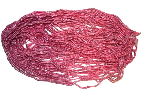 200 g Recycled Banana Silk Yarn Pink - Picture 3 of 4