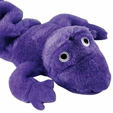 Zanies Bungee Gecko Toys - Purple