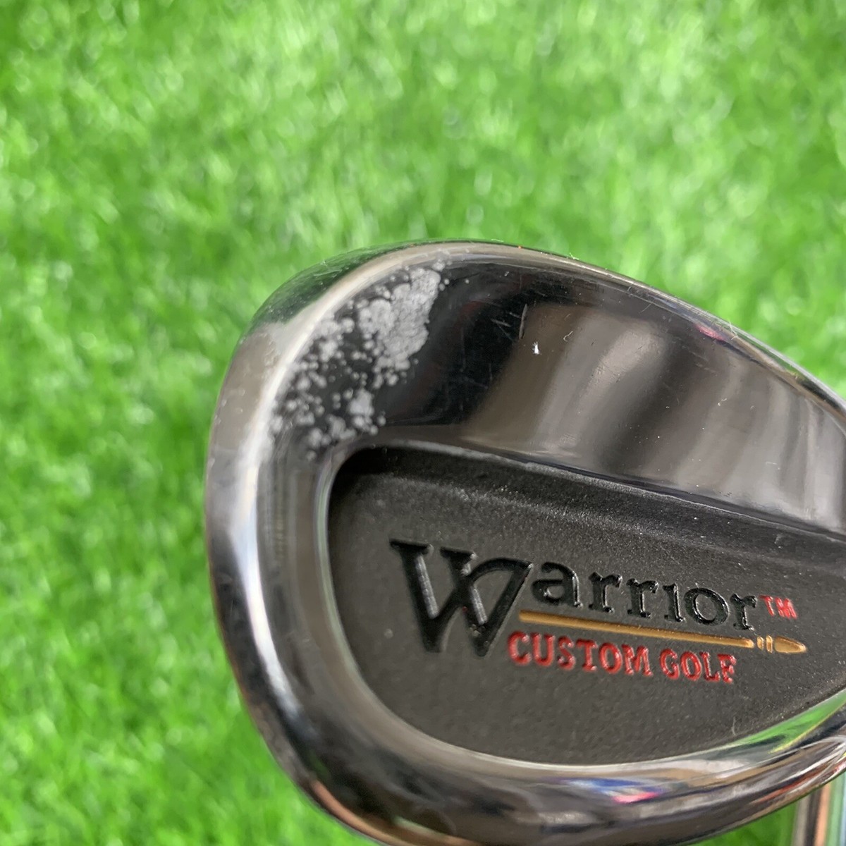 ★WIDE ANGLE★ PF Driving Range Round Man to Man LBeige WWP2 Warrior Golf 52° Gap Wedge Stepless Steel Shaft RH