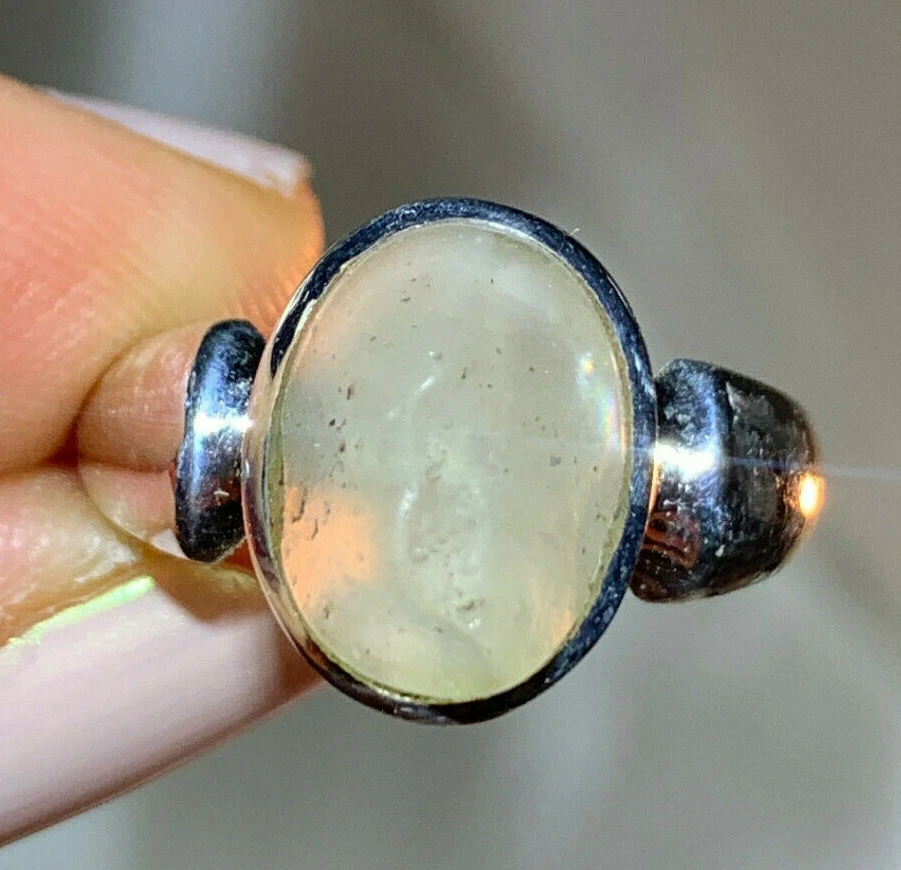 VERY RARE AAA GRADE LIBYAN GOLD TEKTITE DESERT GLASS POWERFUL