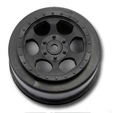 DE Racing Black Trinidad SC Wheels, Losi -TEN...