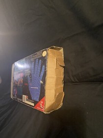 NINTENDO NES POWER GLOVE + ORIGINAL WHITE GLOVE! COMPLETE IN BOX w/INSTRUCTIONS