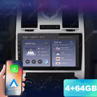 For Chrysler 300C 2004-2007 Android 15 Carplay Car Stereo Radio GPS Navi BT 64GB