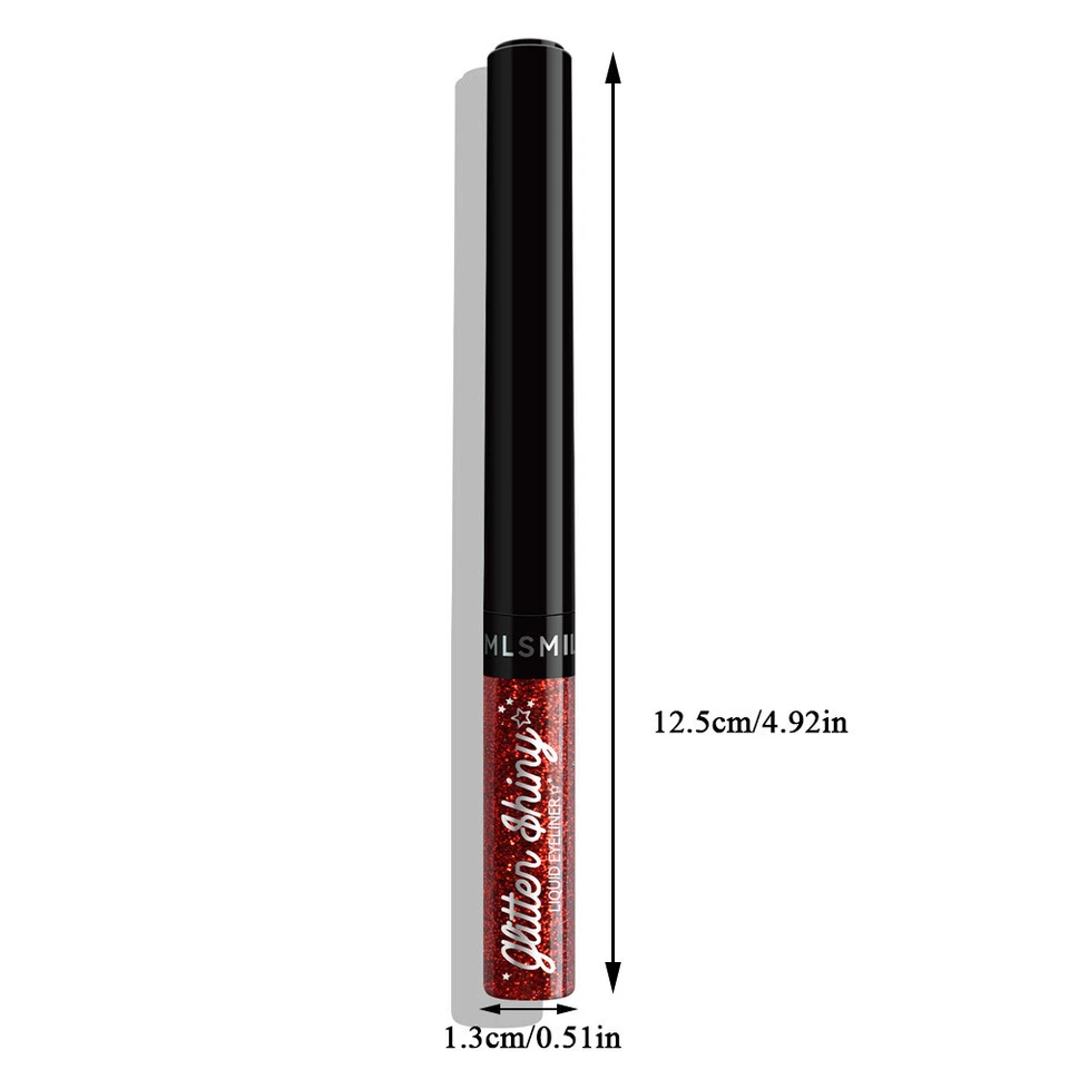 12 Color Glitter Eyeshadow Lip EyeLiner Eye Shadow Pencil Shimmer Pen Makeup 」 - Image 2 of 4