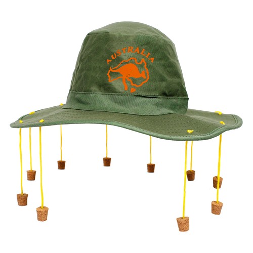 CROCODILE DUNDEE AUSTRALIAN AUSSIE FLAG CORK HAT FANCY DRESS - Foto 6