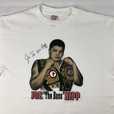 VTG 90s Joe The Boss Hipp Boxing T-Shirt Mens XL X-Large Champion Boxer