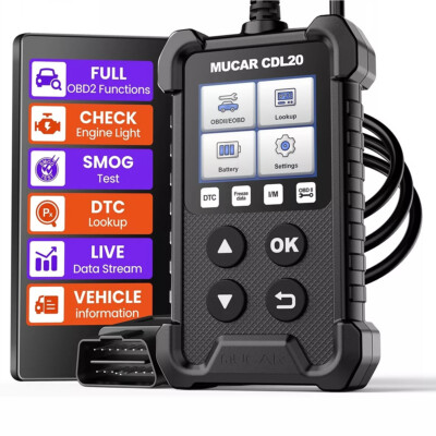 Mucar CDL20 Car OBD2 Fault Code Reader Automative Scanner Diagnostic Tool