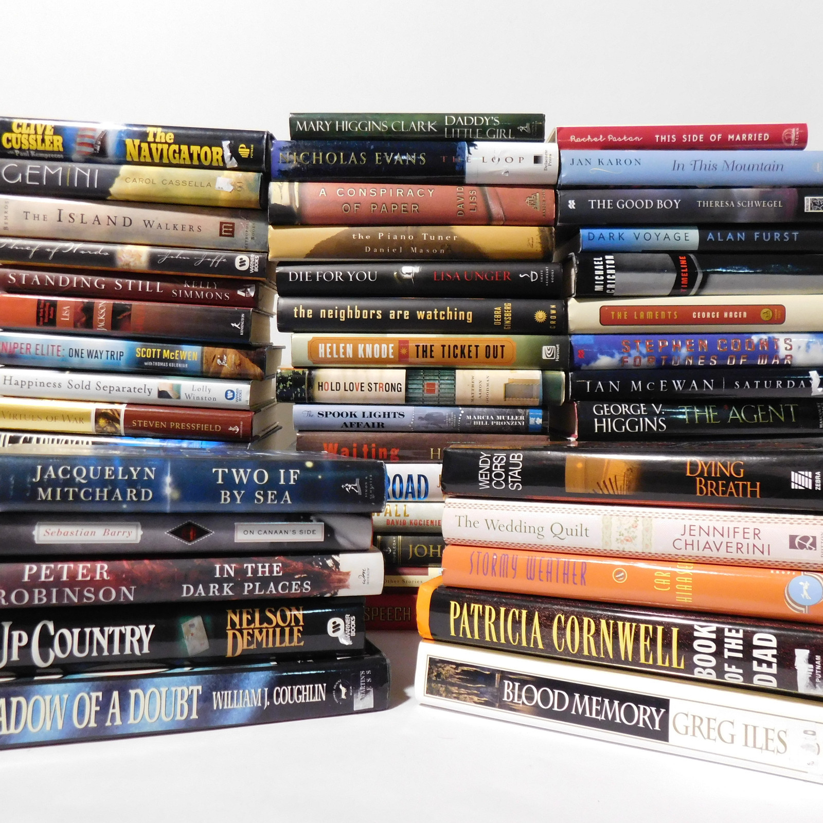 HARDCOVER Book Lot Set INSTANT COLLECTION FREE SHIPPING 10lbs General Fiction
