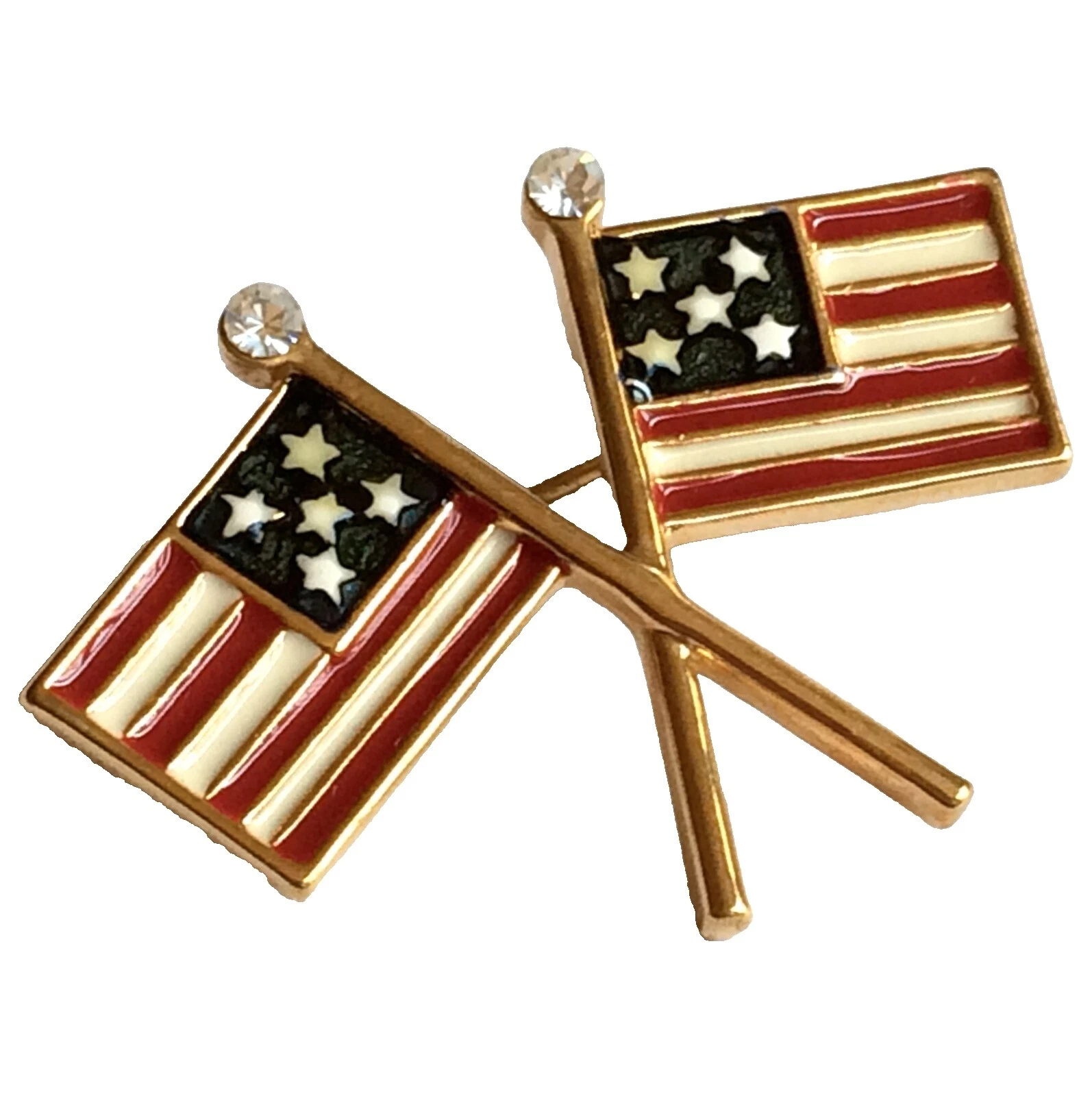 Желтые золотые флаги и политические модные броши и булавки