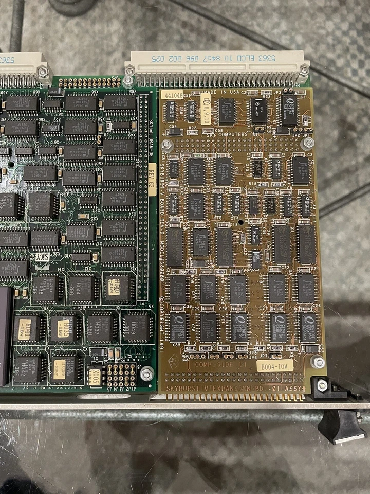 MC860 INTEL i860 XR Skyburst V Expansion Board Assy # 8004-I0V *FREE SHIPPING* - Image 4 of 4
