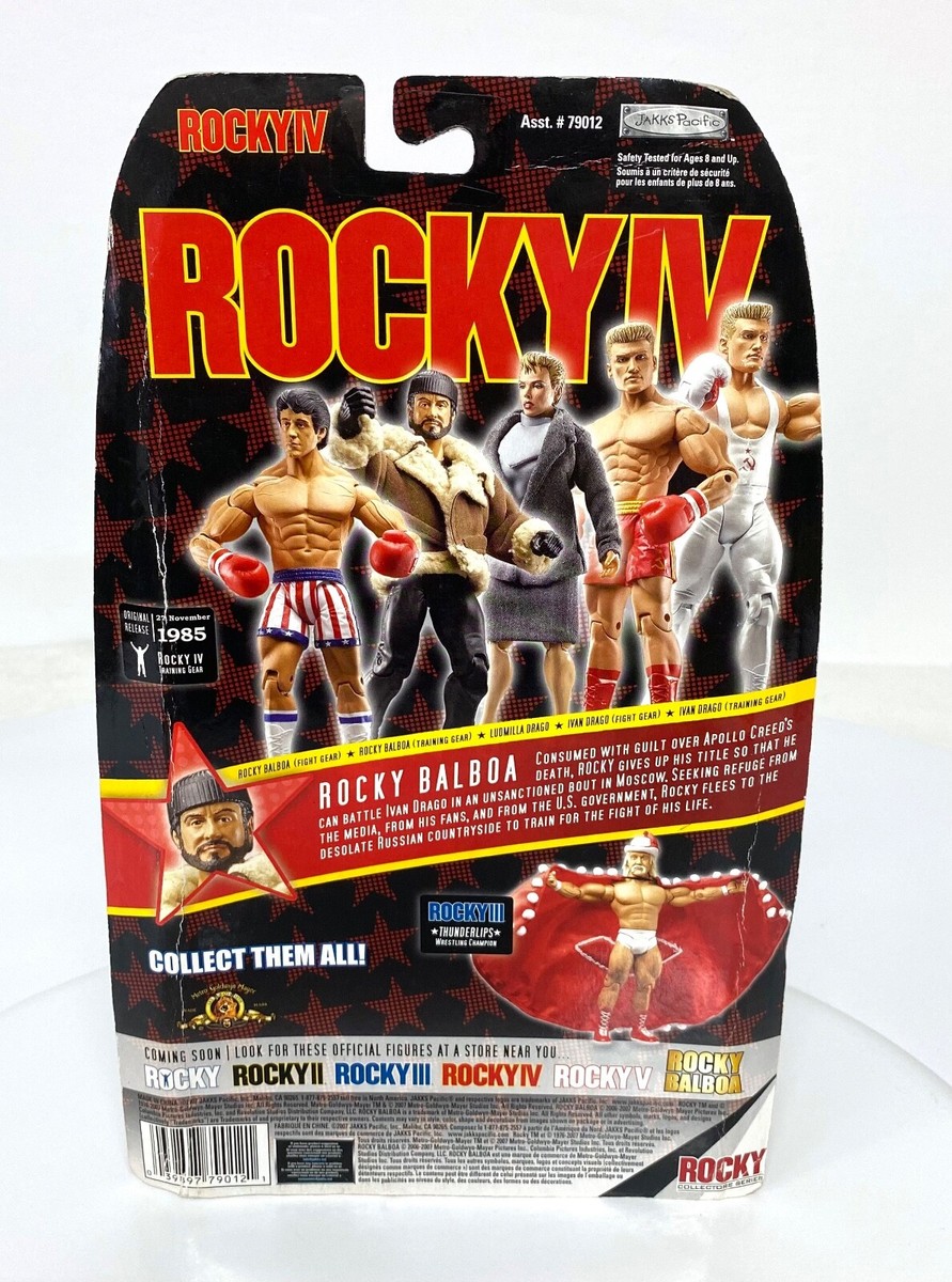 Rocky IV Movie Rocky Balboa Training Gear 1 of 500 Flocked