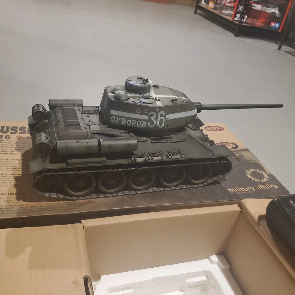 imex russian tank 1/16 metal - Image 4 of 4