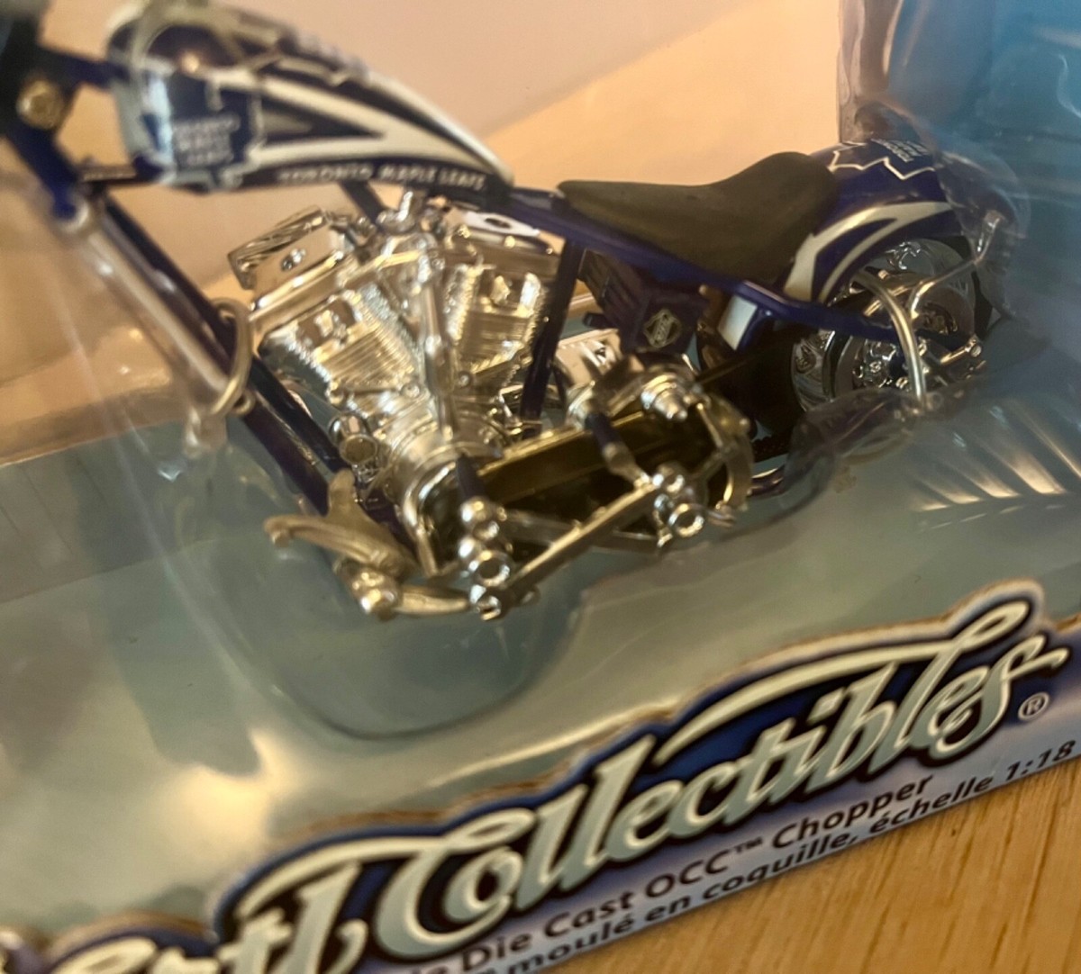 OCC Chopper Series Ertl Collectibles NHL Toronto Maple Leafs 1:18