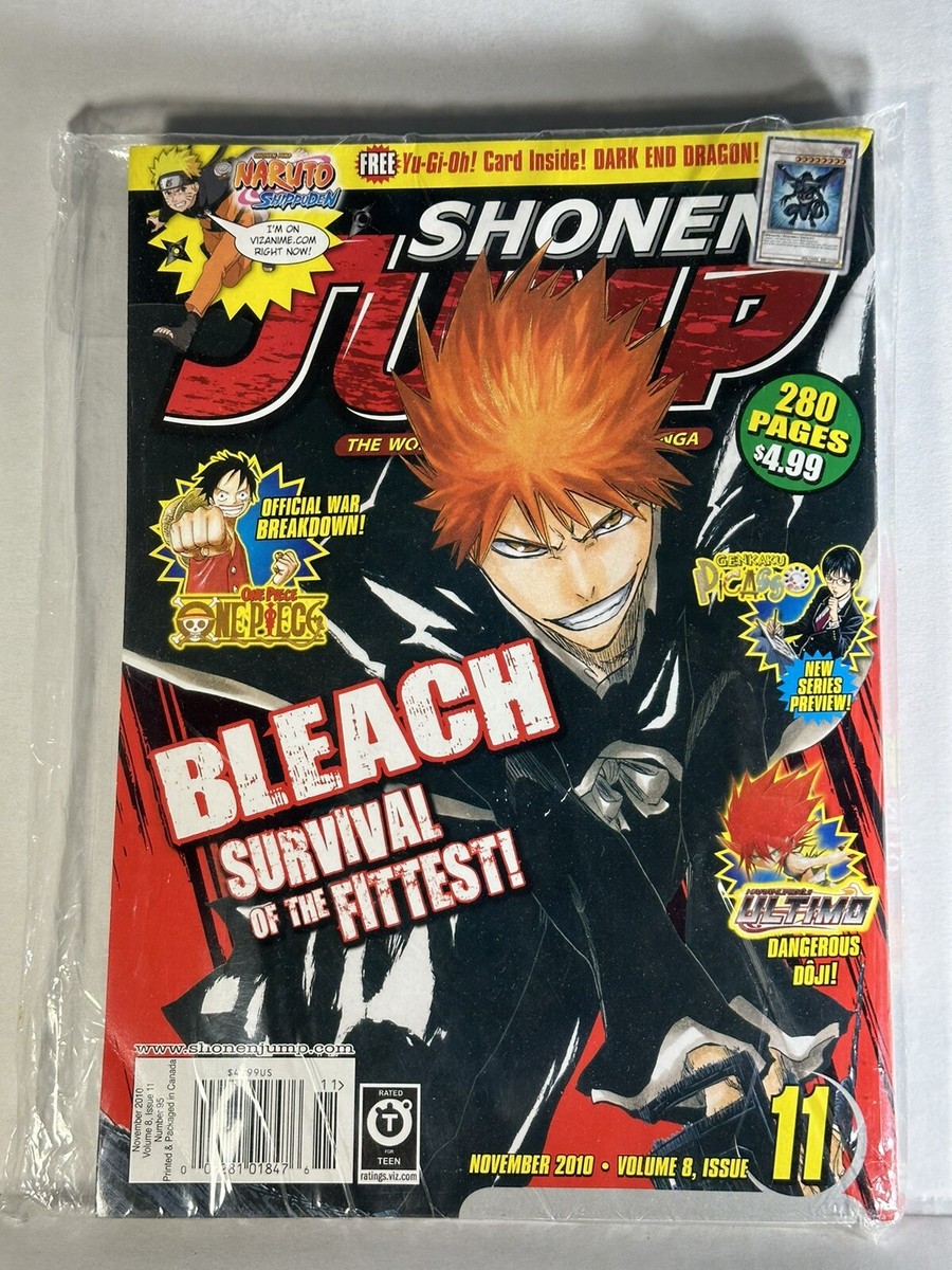 Shonen Jump Magazine November 2010 Vol. 8 Issue 11 w/ Yugioh