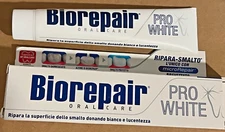 Biorepair PRO WHITE Oral Whitening Repairs Enamel PLUS toothpaste 2.5 OZ / 60ML