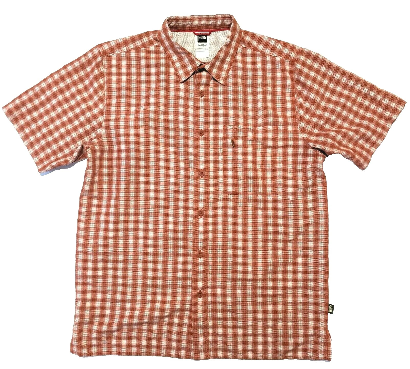 Camisas masculinas casuais havaianas com botões The North Face