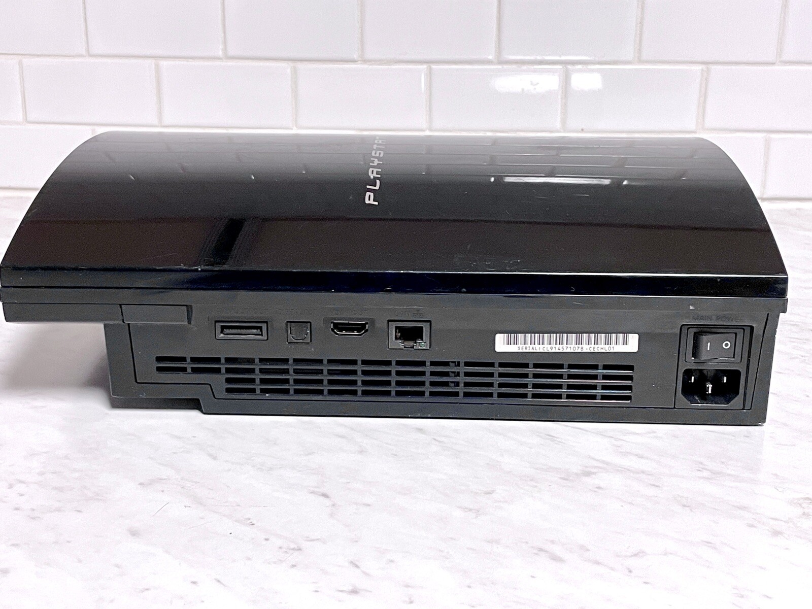 Sony PlayStation 3 (PS3) w/ 128GB SSD (CECHL01) CFW Installed (Plays