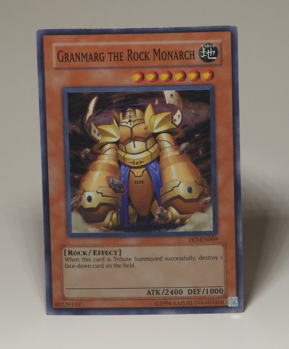 Granmarg the Rock Monarch FET-EN009 Mint Condition