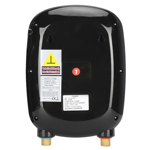 Electric Tankless Instant Hot Water Heater 3500W Shower 220V Home Tap Faucet - Picture 9 of 12