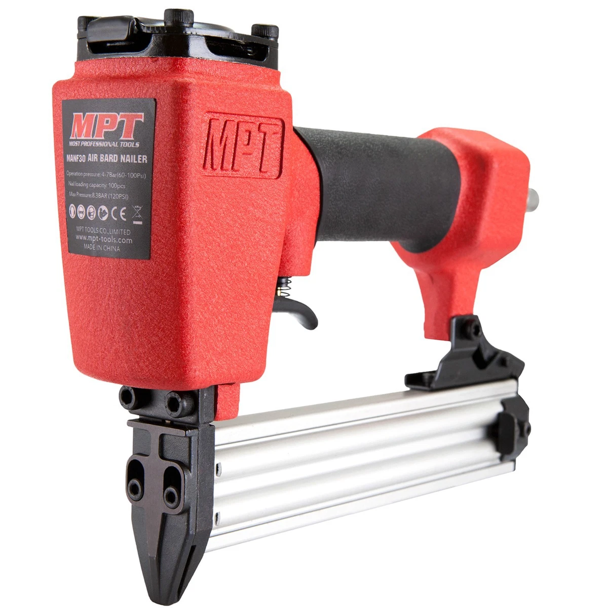 MPT Air Nail Gun 18GA C1 Brad Framing Finishing Bradder Nailer Pneumatic Tool
