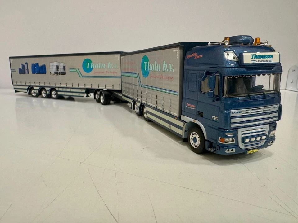 Tekno truck models, DAF XF 105 SSC LZV COMBI , THOLU THOMASSEN - Image 2 of 4