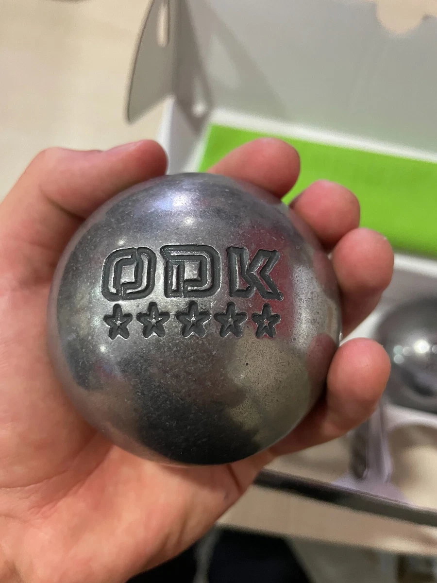 Boule De Pétanque ODDEKA Zeus Inox Très Tendre - Jeu De 3 Pour Tireur