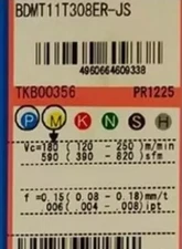 F ORIGINAL   USER   TOOLS    10 PCS      BDMT11T308ER-JS PR1225