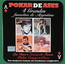 LEO DAN LEONARDO FAVIO PALITO ORTEGA - Pokar De Ases - 4 CD - Import - BRAND NEW