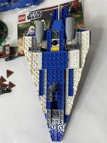 LEGO Star Wars Lot - Plo Koon Starfighter, Battle Packs, 4 Planets, Peridea Etc.