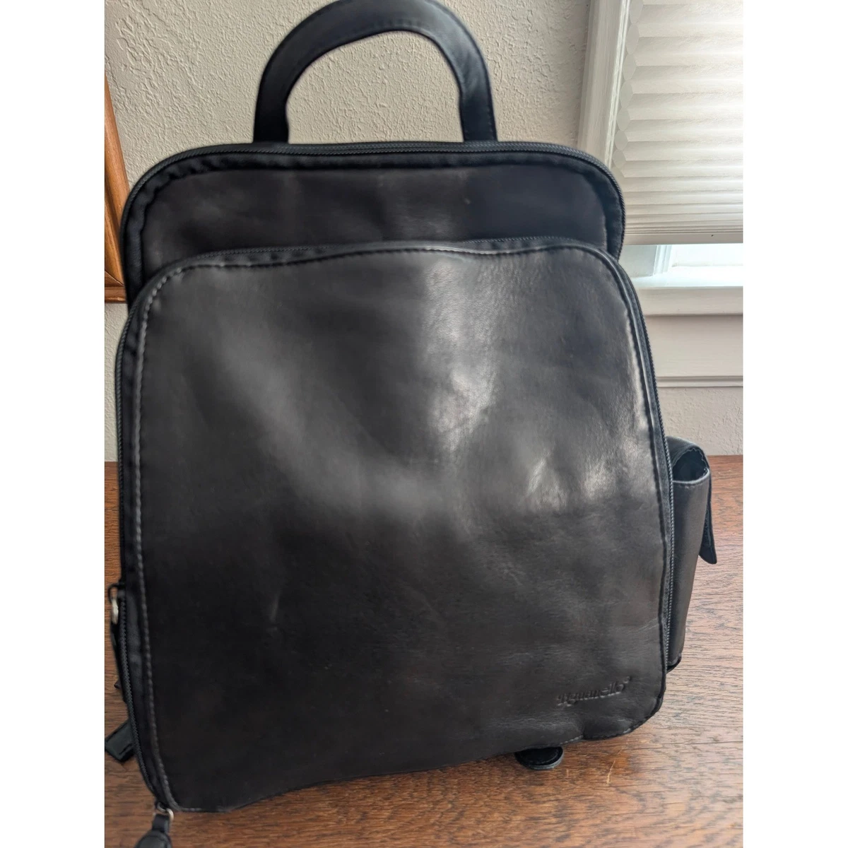 Tignanello Backpack Black Bags & Handbags for Women for sale  display picture 1