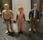 Star Wars Vintage Kenner Action Figures Bespin Lot 1980 Han Leia Luke