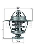 Behr Thermostat KüHlmittel TX 53 85D FüR Opel Honda Combo Civic Campo TF1 S93 CC