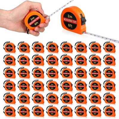 50 Pcs Small Tape Measure Keychain Valentine's Day Mens Gifts Bulk Mini Measu...