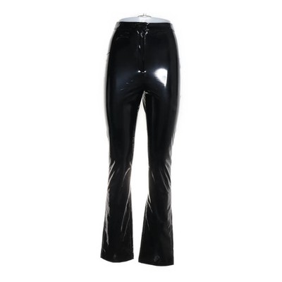 Rotate, Lackhose, Größe: XS, Schwarz, Polyurethan/Recyceltes Polyester #mVB