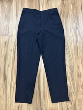 NWT BANANA REPUBLIC Womens Size 8 Hayden Taper Pants Navy Blue High Rise