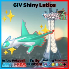 ✨ Shiny Latios 6IV ✨ Mega Dimension Pokemon Legends ZA Ready 🚀 Fast 🚀