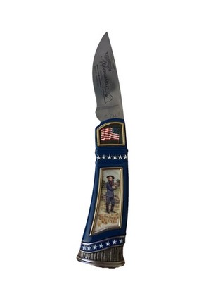 Major General George A. Custer Folding Knife Mint Condition