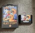 New ListingAlien Storm Sega Genesis 1991 Authentic Cart And Case No Manual