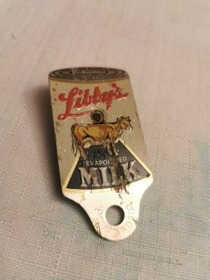 LIBBY'S KONDENSMILCH SEHR ALT VINTAGE DOSENÖFFNER PIERCING WERKZEUG - Retro 