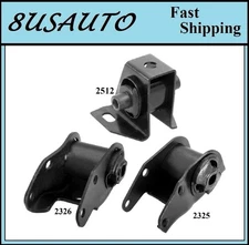 3 PCS MOTOR & TRANS MOUNT FIT DODGE ASPEN, MAGNUM, CORONET, DART, MIRADA,....