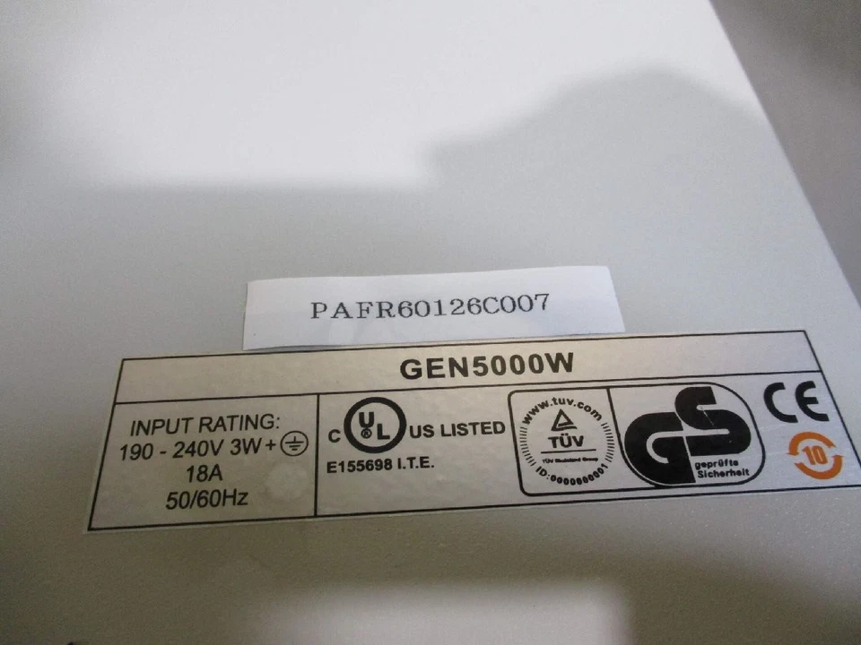 TDK Lambda GEN 5000W Programmable Power Supply Tested Made in Japan - Image 4 of 4