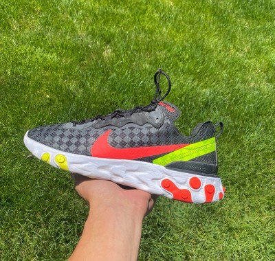 Nike React Element 55 Crimson Volt